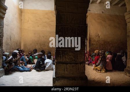 Nicolas Remene / le Pictorium - Baba El Hadj, un giovane scolaro a Timbuktu, Mali. 18/1/2020 - Mali / Tombouctou (Timbuktu) / Tombouctou (Timbuk Foto Stock