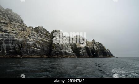 Little Skellig Worlds seconda colonia di gannet più grande Foto Stock