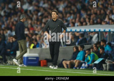 San Sebastian, Spagna. 23rd maggio, 2023. Rubi (Almeria) Calcio : Spagnolo 'la Liga Santander' incontro tra Real Sociedad 1-0 UD Almeria all'Arena reale di San Sebastian, Spagna . Credit: Mutsu Kawamori/AFLO/Alamy Live News Foto Stock