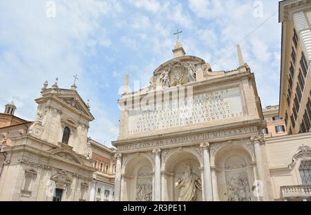 La Fontana di Mosè, Roma, Italia. 19th maggio 2023. Foto Stock