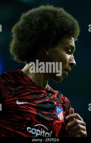 Cornellà, Spagna, 24, maggio, 2023. Spagnolo la Liga: RCD Espanyol / Atlético de Madrid. Axel Witsel (20) Credit: JG/Alamy Live News Foto Stock