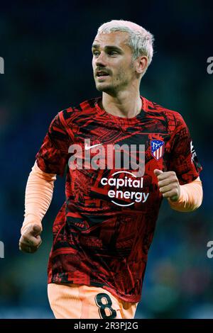 Cornellà, Spagna, 24, maggio, 2023. Spagnolo la Liga: RCD Espanyol / Atlético de Madrid. Antoine Griezmann (8) Credit: JG/Alamy Live News Foto Stock