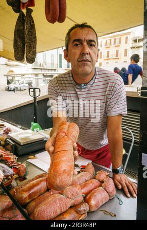 Dijous Gran -jueves grande-, Inca,Mallorca, Islas Baleares, Spagna. Foto Stock