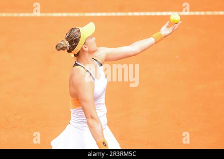 Danka Kovinic (secondo posto, Montenegro). Argentina Open WTA 2022, finale Foto Stock