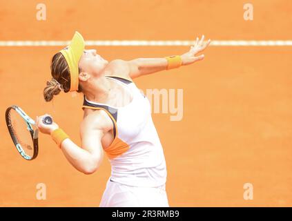 Danka Kovinic (secondo posto, Montenegro). Argentina Open WTA 2022, finale Foto Stock