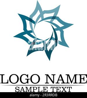 Vettore - Set vettoriale di motivi floreali su sfondo bianco Illustrazione Vettoriale