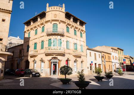 Cas Sant, Campos, Maiorca, isole Baleari, Spagna. Foto Stock