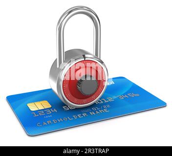 Secure shopping online Foto Stock