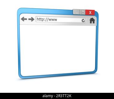 3D browser Foto Stock