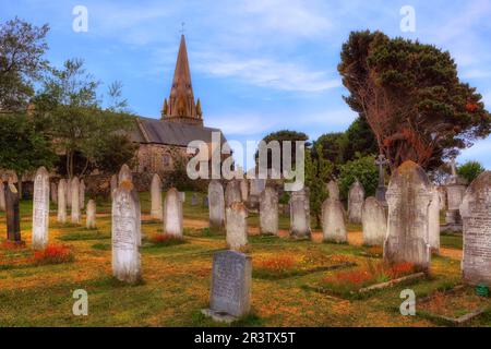 Vale la chiesa parrocchiale, Guernsey, Regno Unito Foto Stock