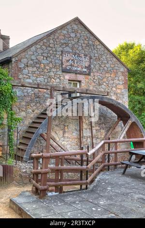 Le Moulin de Lecq, St Mary, Jersey, Regno Unito Foto Stock