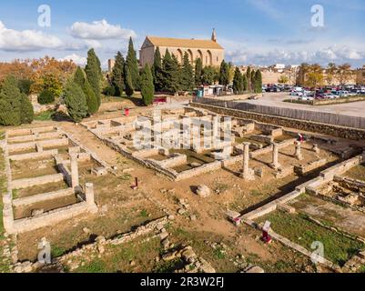 Città romana di Pollentia Foto Stock