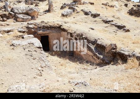 Suayb, a Sanliurfa, in Turchia, si dice sia la casa di Jethro, suocero di Mosè dell'Antico Testamento Foto Stock