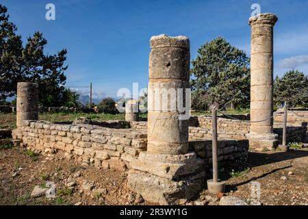 Città romana di Pollentia Foto Stock