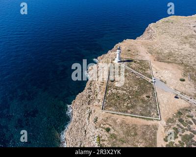 Faro di Cap Barbaria Foto Stock