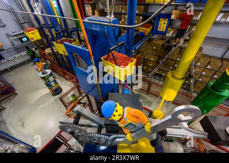 Parque de atracciones Legoland, Günzburg Alemania, l'Europa. Foto Stock