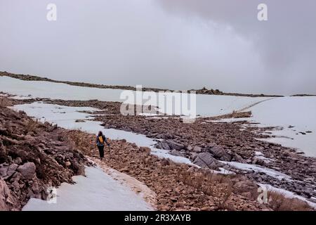 Salita al Monte Tahtalı Dağı, Via Licia, Kemer, Turchia Foto Stock