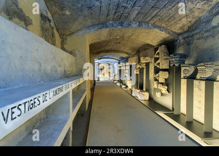 Boulogne-sur-Mer (Francia settentrionale): Cripta della Basilica di Notre-Dame de Boulogne (Basilica di nostra Signora dell'Immacolata Concezione) Foto Stock