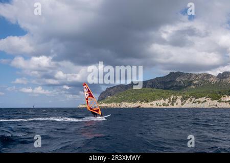 Canale marino di SA Dragonera Foto Stock