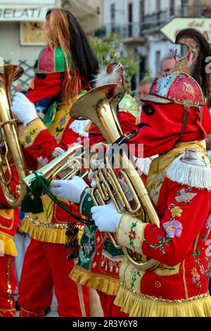 Italia Sicilia San Fratello Messina Giudei (festa dei Giudei) Foto Stock