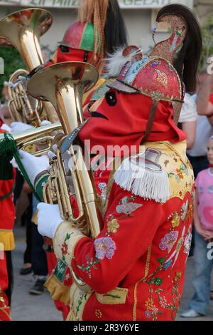 Italia Sicilia San Fratello Messina Giudei (festa dei Giudei) Foto Stock