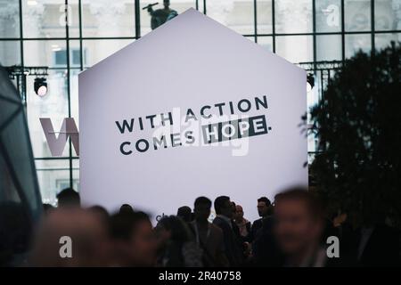 Parigi, Francia. 25th maggio, 2023. Il vertice 'changeNOW' a Parigi, in Francia, il 23 maggio 2023. Foto di Jeremy Paoloni/ABACAPRESS.COM Credit: Abaca Press/Alamy Live News Foto Stock