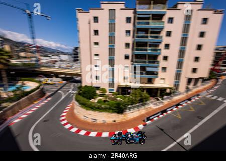 12 LECLERC Arthur (mco), DAMS, Dallara F2, azione in occasione del 5th° round del Campionato FIA di Formula 2 2023 dal 26 al 28 maggio 2023 sul circuito di Monaco, a Monaco - Foto Julien Delfosse/DPPI Foto Stock