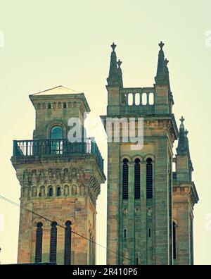 Il Trinity College si trova in Lynedoch Street nell'area di Park Circus a Glasgow Foto Stock