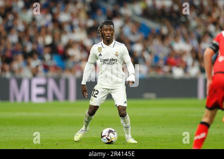 Madrid, Spagna. 24th maggio, 2023. Eduardo Camavinga (Real) Calcio : Spagnolo 'la Liga Santander' incontro tra Real Madrid CF 2-1 Rayo Vallecano de Madrid all'Estadio Santiago Bernabeu di Madrid, Spagna . Credit: Mutsu Kawamori/AFLO/Alamy Live News Foto Stock