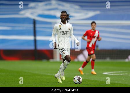 Madrid, Spagna. 24th maggio, 2023. Eduardo Camavinga (Real) Calcio : Spagnolo 'la Liga Santander' incontro tra Real Madrid CF 2-1 Rayo Vallecano de Madrid all'Estadio Santiago Bernabeu di Madrid, Spagna . Credit: Mutsu Kawamori/AFLO/Alamy Live News Foto Stock