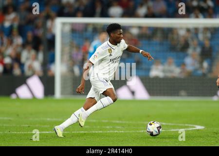 Madrid, Spagna. 24th maggio, 2023. Aurelien Tchouameni (Real) Calcio : Spagnolo 'la Liga Santander' incontro tra Real Madrid CF 2-1 Rayo Vallecano de Madrid all'Estadio Santiago Bernabeu di Madrid, Spagna . Credit: Mutsu Kawamori/AFLO/Alamy Live News Foto Stock