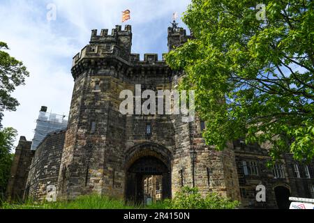 Lancaster Castle Foto Stock