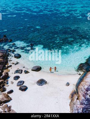 Isola di KLA di fronte all'Isola di Koh Lipe Thailandia Meridionale Foto Stock