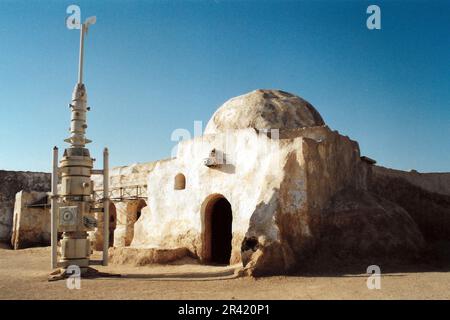 Set di Star Wars. Tatooine. Nefta, Tunisia Foto Stock