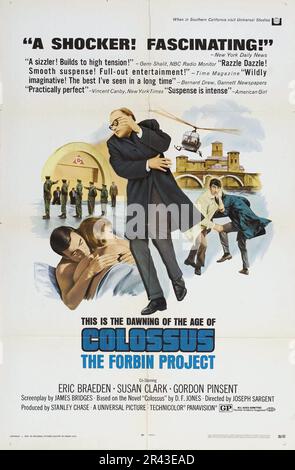 COLOSSUS: IL PROGETTO FORBIN (1970), DIRETTO DA JOSEPH SARGENT. Foto Stock