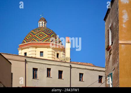 Italia, Italia, Sardegna, Chiesa di Alghero, Chiesa di San Michele, Chiesa di San Michele Foto Stock