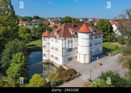 Wasserschloss Bad Rappenau, Baden-Wuerttemberg, Germania, Bad Rappenau, Baden-Wuerttemberg, Germania Foto Stock