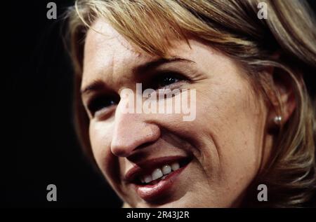 Stefanie Steffi Graf, deutsche Tennisspielerin, Porträt. Foto Stock