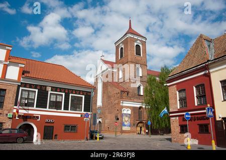 Cattedrale di Pietro e Paolo, Kaunas, Lituania, Stati baltici, Europa, St Cattedrale di Pietro e Paolo, Piazza del Municipio Foto Stock