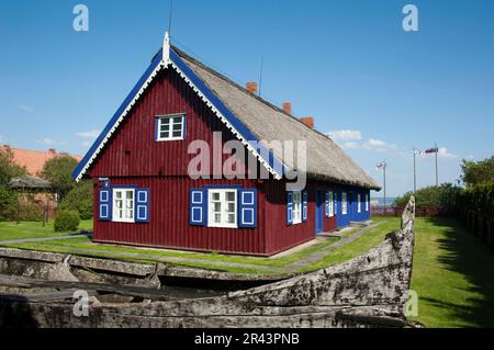 Museo, Nida, Curonian Spit, Lituania, Stati baltici Foto Stock