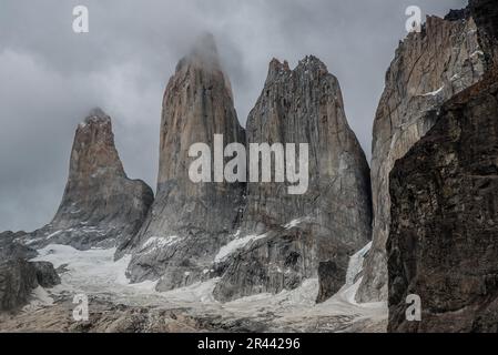 Torres del Paine Foto Stock