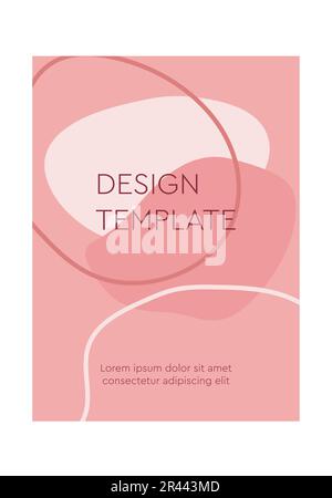 Copertine modello con motivi geometrici alla moda, colori ed elementi retrò di memphis. Design moderno di poster, poster, presentazioni e banner. Illustrazione Vettoriale