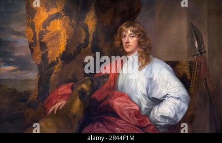 James Stuart, duca di Richmond e Lennox, Anthony van Dyck, circa 1636, Foto Stock