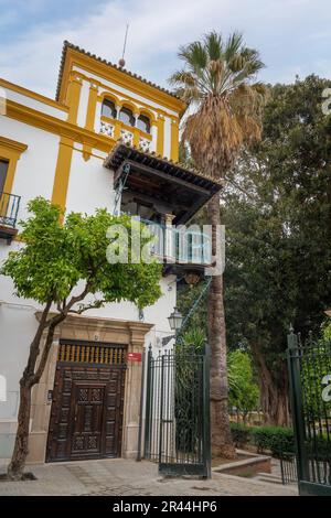 Rosina balcone (Balcon de Rosina) dal Barbiere di Siviglia - Siviglia, Andalusia, Spagna Foto Stock