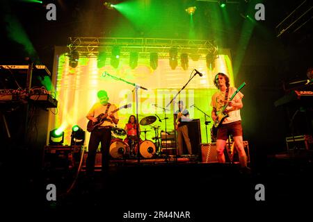 King Gizzard & The Lizard Wizard in concerto ad Alcatraz a Milano il 16 2023 marzo Foto Stock