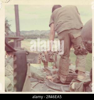 28° reggimento di fanteria settembre 1967 - Vietnam Foto Stock