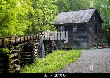 Mingus Mill nelle Smokey Mountains del North Carolina Foto Stock