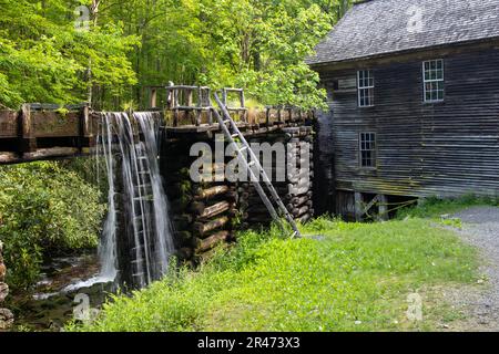 Mingus Mill nelle Smokey Mountains del North Carolina Foto Stock