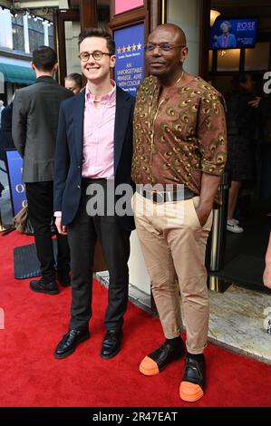 Londra, Regno Unito. 26th maggio, 2023. Anton Stephans partecipa alla serata Stampa di ROSE, con Maureen Lipman. La premiata produzione acclamata dalla critica di Martin Sherman's ROSE si trasferisce nel West End quest'estate, suonando presso l'Ambassadors Theatre per 28 spettacoli solo da martedì 23 maggio presso l'Ambassadors Theatre, West Street, Londra, Regno Unito. Credit: Vedi li/Picture Capital/Alamy Live News Foto Stock