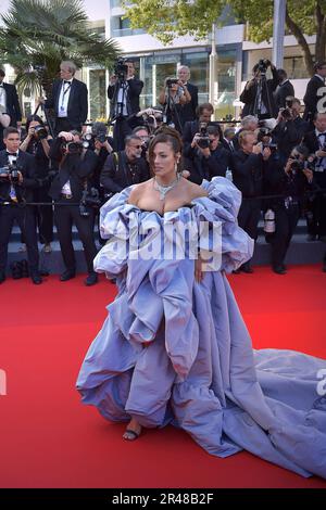 Cannes, Frankreich. 22nd maggio, 2023. Ashley Grahamva al Festival del Cinema di Cannes 2023. Red Carpet Club Zero. Cannes (Francia), 22nd maggio 2023 Credit: dpa/Alamy Live News Foto Stock